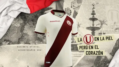 Por el Bicentenario del Perú, Universitario presentó hermosa camiseta edición limitada