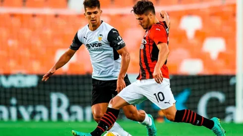 Alessandro Burlamaqui  jugó más de 70 minutos contra el Milan.
