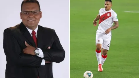 El 'Tanke' Arias y su exabrupto con Anderson Santamaría tras su error en el gol de Uruguay ante Perú