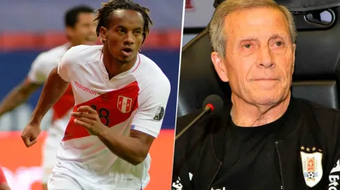 El día que el 'Maestro' Tabárez exaltó las virtudes de André Carrillo