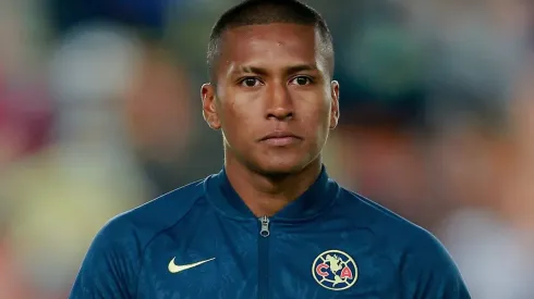 Pedro Aquino en la previa del partido entre Pachuca y América. (Foto: Getty Images)
