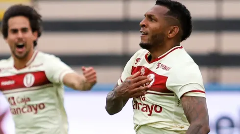 Alberto Quintero celebrando un gol en la Liga 1. (Foto: Liga de Fútbol Profesional)
