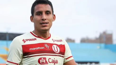 Alex Valera festejando un gol con Universitario. (Foto: Liga de Fútbol Profesional)
