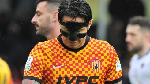 Gianluca Lapadula, delantero del Benevento. (Foto: Twitter Benevento)