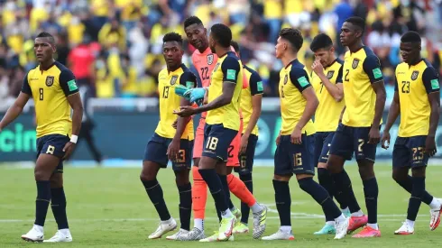 Ecuador durante un cotejo de Eliminatorias. (Foto: Getty Images)