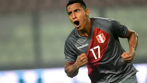 Alex Valera festejando un gol con la Selección Peruana. (Foto: Twitter Selección Peruana)