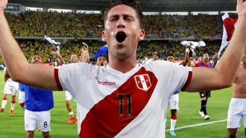 Santiago Ormeño entrenando con la Selección Peruana. (Foto: Twitter Selección Peruana)