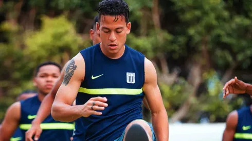 Cristian Benavente, mediocampista de Alianza Lima. (Foto: Twitter Alianza Lima)
