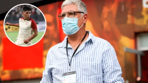 Álvaro Gutiérrez, entrenador de Universitario. (Foto: Twitter Universitario de Deportes)