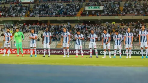 Alianza Lima, en su debut en la Copa Libertadores 2022. (Foto: Twitter Alianza Lima)
