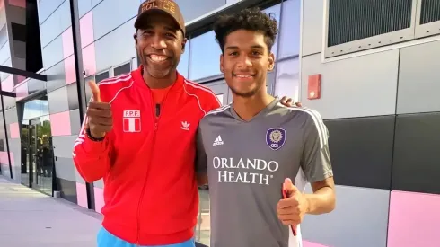 'Cuto' Guadalupe y su sobrino Quembol. (Foto: Instagram Luis Guadalupe)