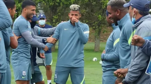 Momento durante la concentración de Alianza Lima. (Foto: Instagram Leiton)
