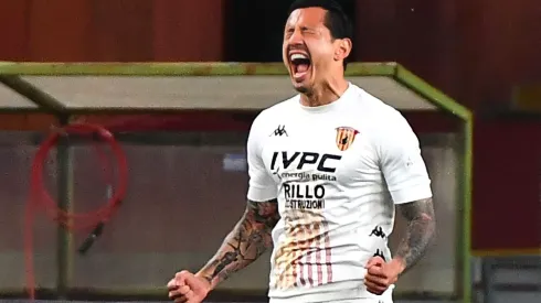 Gianluca Lapadula, delantero del Benevento. (Foto: Getty Images)