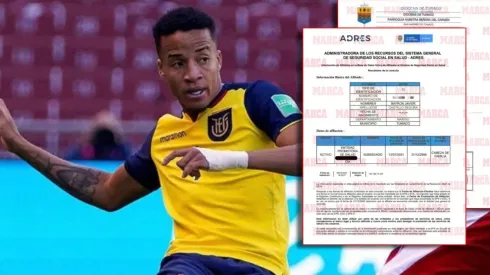 Documentos clave en el caso 'Byron Castillo' determinaría que el futbolista es de origen colombiano. Foto: Marca