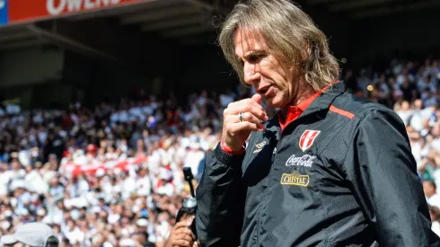 La última reunión de Gareca para definir si se queda o no en Perú. (Foto: Getty Images)