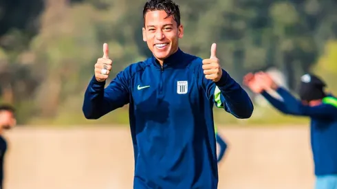 Luego de seis meses en Alianza, el nuevo valor de Benavente. (Foto: Twitter Alianza Lima)