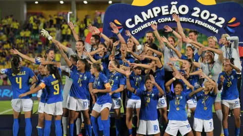 Brasil consiguió su octava Copa América Femenina tras vencer 1-0 a Colombia. Foto: Conmebol
