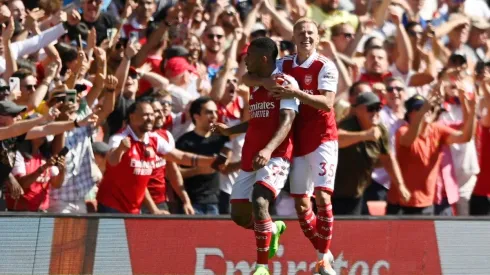 Con doblete de Gabriel Jesús, Arsenal vence 2-0 al Leicester. Foto: Getty
