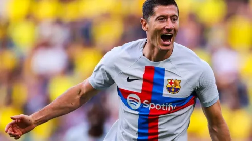 Lewandowski marcó en aplastante triunfo del Barcelona. (Foto: Getty Images)