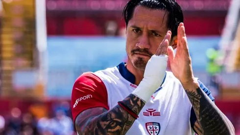 ¡Cerca a la cima! Lapadula anotó en triunfo de Cagliari por la Serie B. (Foto: Instagram Cagliari)
