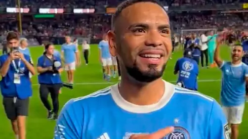 Callens anotó, campeonó y fue elegido MVP del Campeones Cup. (Foto: Captura de pantalla)