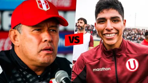 "Esperamos que no se confunda": Reynoso reflexionó sobre Quispe. (Foto: Twitter Selección Peruana / Universitario)