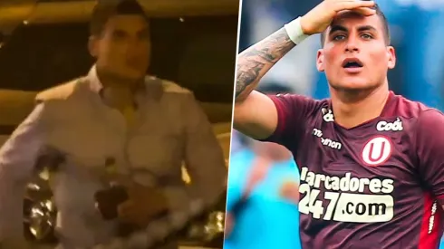 ¡Sigue festejando! Succar fue "ampayado" bebiendo licor. (Foto: Captura de video / Liga de Fútbol Profesional)
