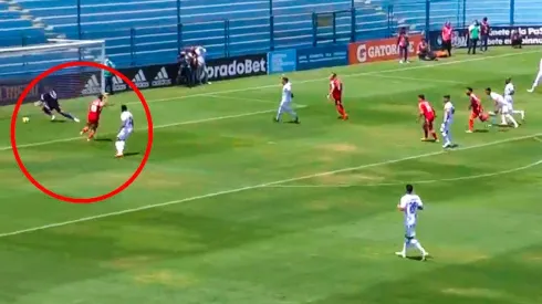 Cristal vs ADT: Hohberg marcó a los 36 segundos el 1-0. (Foto: Captura de video)