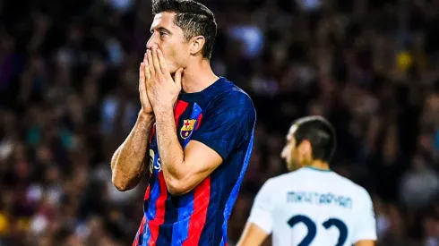 Lewandowski salva al Barcelona del horror ante Inter por Champions. (Foto: Getty Images)
