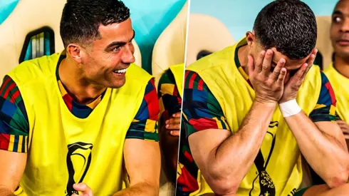 El show de Cristiano en la banca: de la risa grupal al llanto solitario