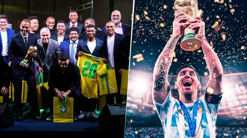 Campeón del Mundo con Brasil pide que le den Qatar 2022 a Messi