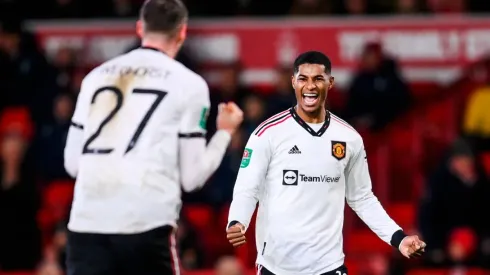 Con gol de Rashford, United goleó por la Copa de la Liga