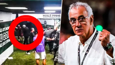 El momento exacto en que Fossati se libró de las bombas lacrimógenas