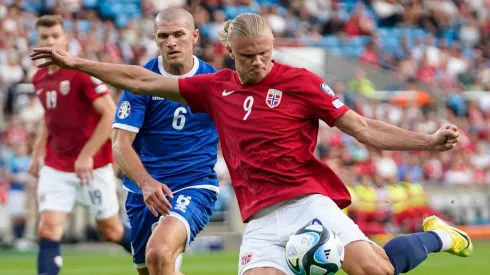 Con doblete de Haaland, Noruega se recupera