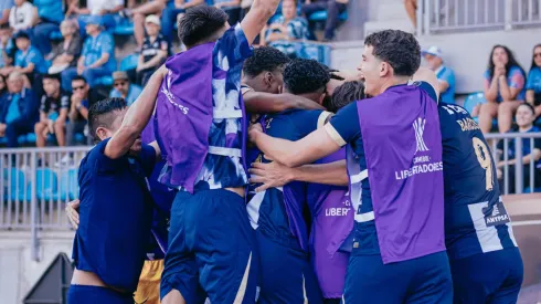 Alianza Lima celebrando.