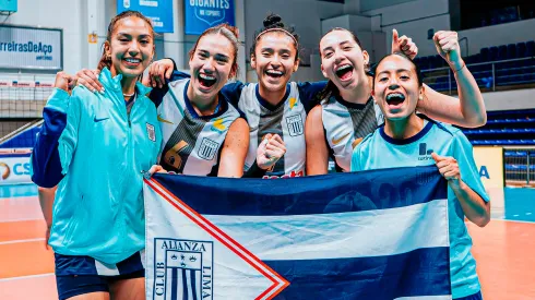 Las jugadores de Alianza Lima vóley.