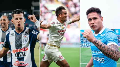 Pablo Ceppelini, Martín Pérez Guedes y Jesús Pretell.