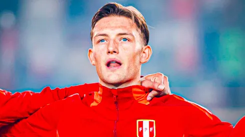 Oliver Sonne y la Selección Peruana.