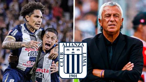 Paolo Guerrero, Kevin Quevedo y Néstor Gorosito.