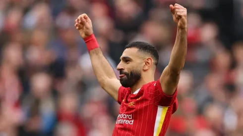 Salah, hombre clave en el Liverpool.