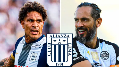 Paolo Guerrero y Roque Santa Cruz.