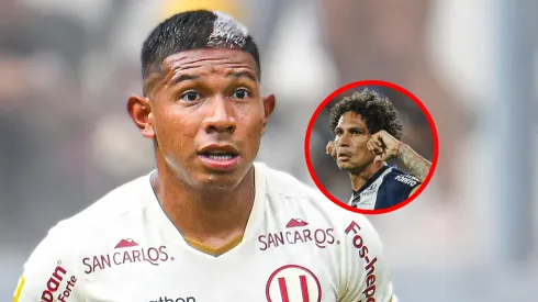 Edison Flores y Paolo Guerrero.