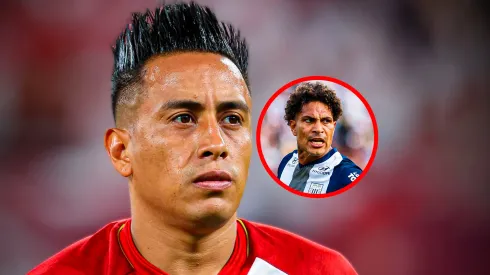 Christian Cueva y Paolo Guerrero.