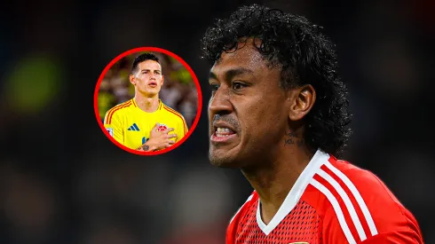 James Rodríguez y Renato Tapia.