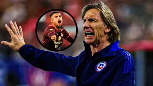 Ricardo Gareca y Rodrigo Ureña.