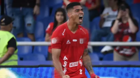 Luis Ramos marcó su primer doblete con América de Cali.