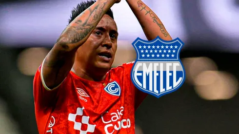 Christian Cueva y Emelec.