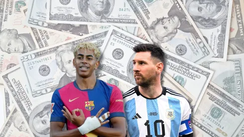 Lamine Yamal alcanzó a Lionel Messi.