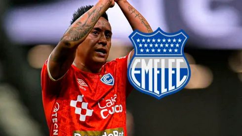 Christian Cueva y Emelec.