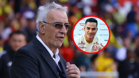 Jorge Fossati y Anderson Santamaría.